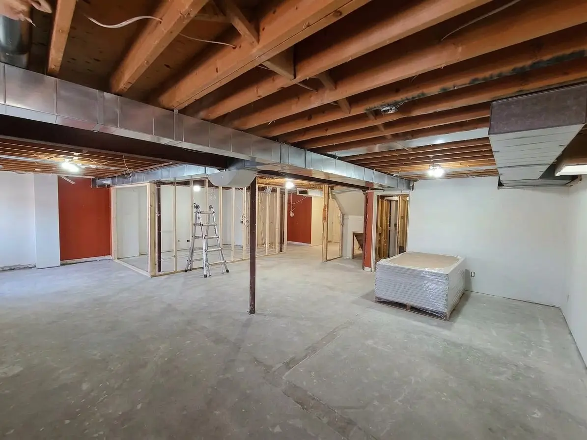Basement before