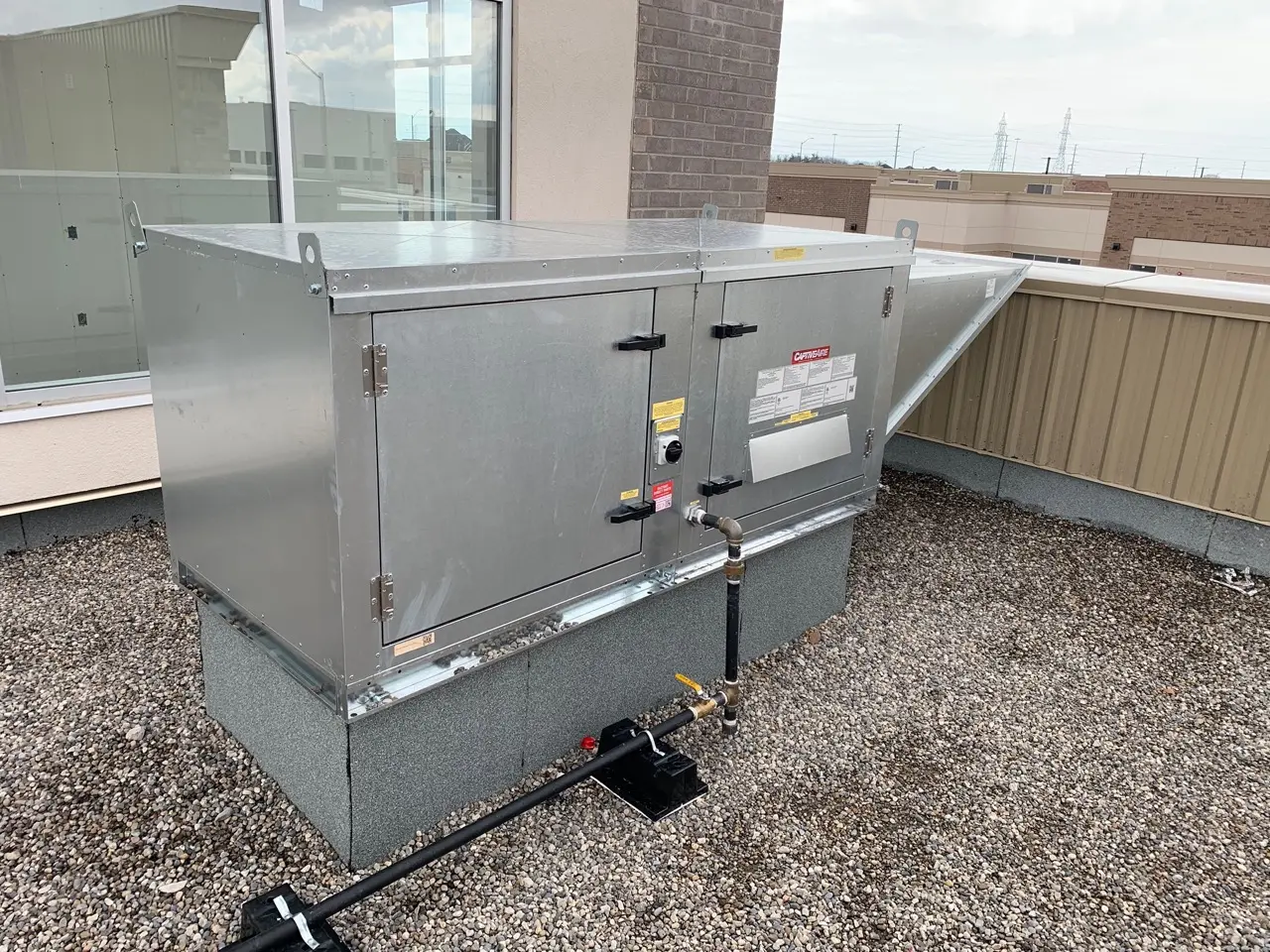 Electrical and HVAC – industrial installation